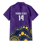 NRL Melbourne Rugby Custom Family Matching Mermaid Dress and Hawaiian Shirt Premiers Trophy Ride The Storm - Aussie Hoodie