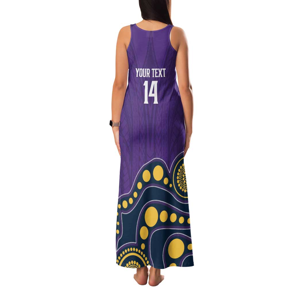 NRL Melbourne Rugby Custom Family Matching Tank Maxi Dress and Hawaiian Shirt Premiers Trophy Ride The Storm - Aussie Hoodie