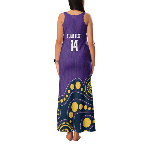 NRL Melbourne Rugby Custom Family Matching Tank Maxi Dress and Hawaiian Shirt Premiers Trophy Ride The Storm - Aussie Hoodie