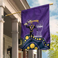 NRL Melbourne Rugby Custom Garden Flag Premiers Trophy Ride The Storm - Aussie Hoodie