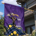 NRL Melbourne Rugby Custom Garden Flag Premiers Trophy Ride The Storm - Aussie Hoodie
