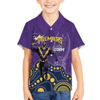 NRL Melbourne Rugby Custom Hawaiian Shirt Premiers Trophy Ride The Storm - Aussie Hoodie