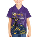 NRL Melbourne Rugby Custom Kid Hawaiian Shirt Premiers Trophy Ride The Storm - Aussie Hoodie