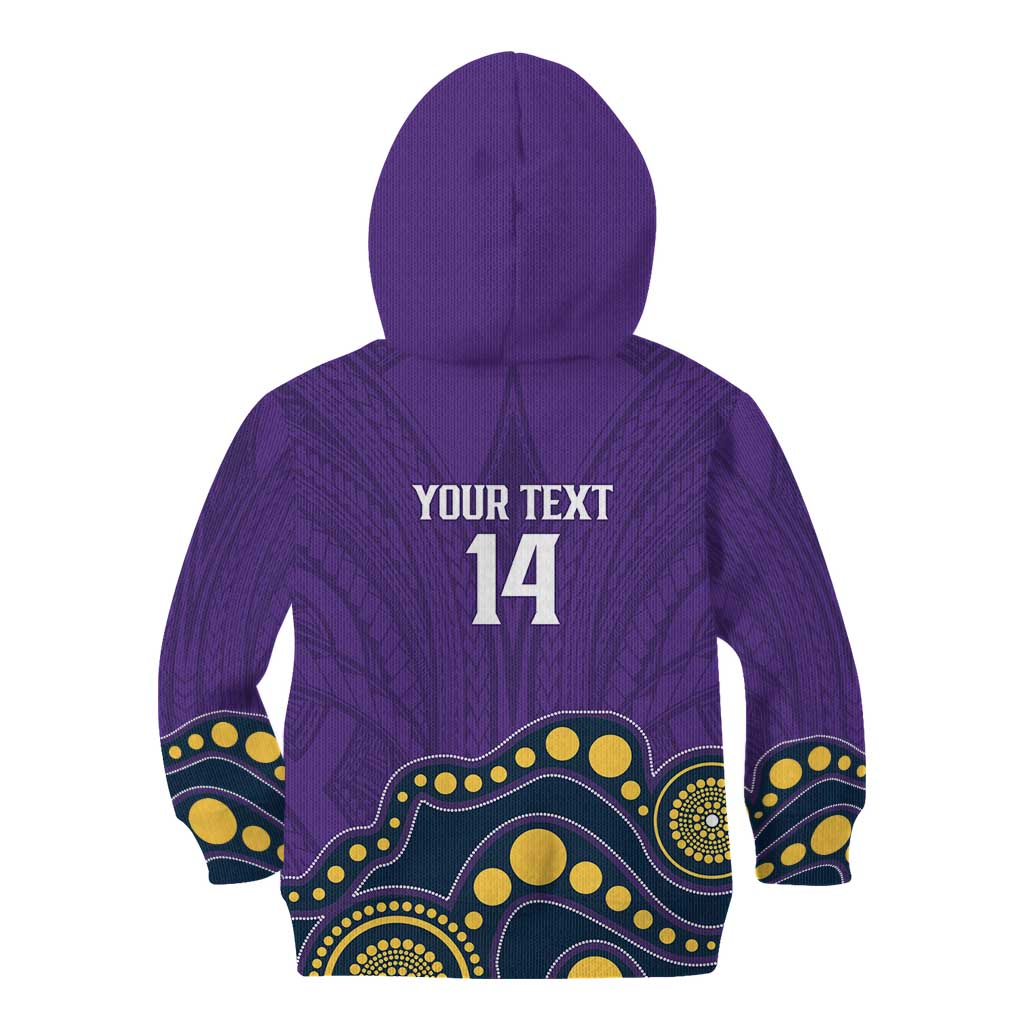 NRL Melbourne Rugby Custom Kid Hoodie Premiers Trophy Ride The Storm - Aussie Hoodie