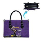 NRL Melbourne Rugby Custom Leather Bag Premiers Trophy Ride The Storm - Aussie Hoodie