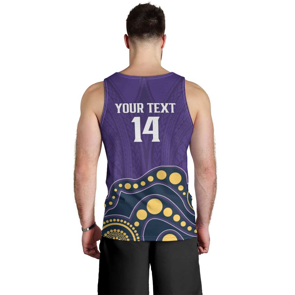 NRL Melbourne Rugby Custom Men Tank Top Premiers Trophy Ride The Storm - Aussie Hoodie