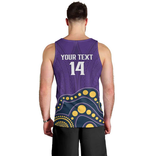 NRL Melbourne Rugby Custom Men Tank Top Premiers Trophy Ride The Storm - Aussie Hoodie