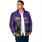 NRL Melbourne Rugby Custom Padded Jacket Premiers Trophy Ride The Storm - Aussie Hoodie