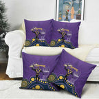 NRL Melbourne Rugby Custom Pillow Cover Premiers Trophy Ride The Storm - Aussie Hoodie