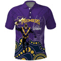 NRL Melbourne Rugby Custom Polo Shirt Premiers Trophy Ride The Storm - Aussie Hoodie