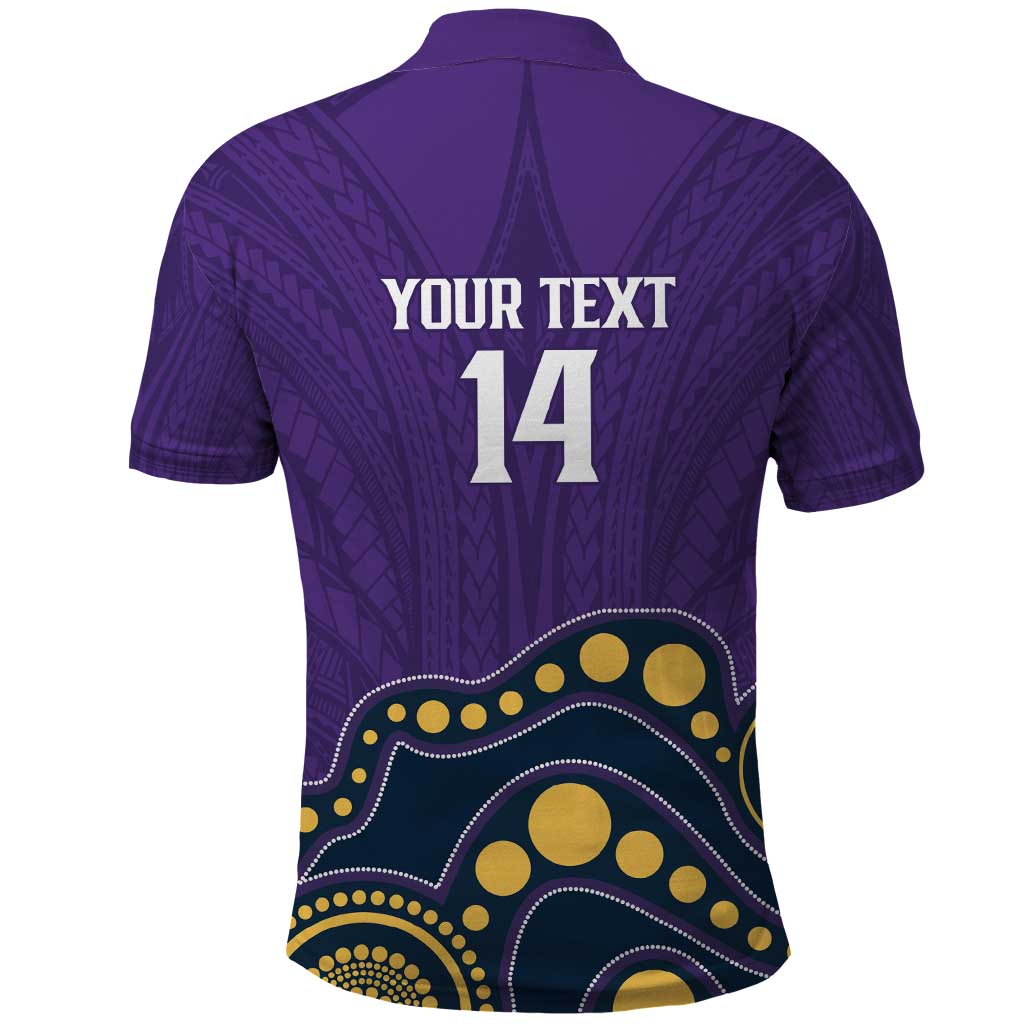 NRL Melbourne Rugby Custom Polo Shirt Premiers Trophy Ride The Storm - Aussie Hoodie