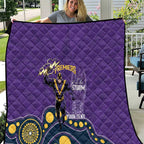 NRL Melbourne Rugby Custom Quilt Premiers Trophy Ride The Storm - Aussie Hoodie