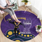NRL Melbourne Rugby Custom Round Carpet Premiers Trophy Ride The Storm - Aussie Hoodie
