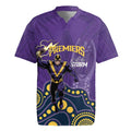 NRL Melbourne Rugby Custom Rugby Jersey Premiers Trophy Ride The Storm - Aussie Hoodie