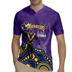 NRL Melbourne Rugby Custom Rugby Jersey Premiers Trophy Ride The Storm - Aussie Hoodie