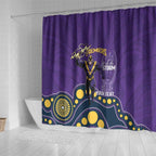 NRL Melbourne Rugby Custom Shower Curtain Premiers Trophy Ride The Storm - Aussie Hoodie