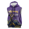 NRL Melbourne Rugby Custom Sleeveless Hoodie Premiers Trophy Ride The Storm - Aussie Hoodie