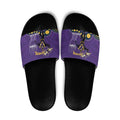 NRL Melbourne Rugby Custom Slide Sandals Premiers Trophy Ride The Storm - Aussie Hoodie