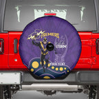 NRL Melbourne Rugby Custom Spare Tire Cover Premiers Trophy Ride The Storm - Aussie Hoodie