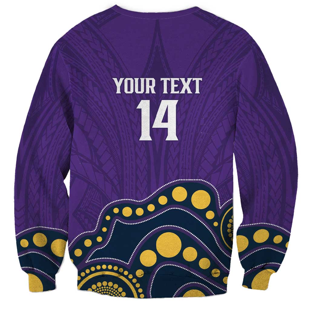 NRL Melbourne Rugby Custom Sweatshirt Premiers Trophy Ride The Storm - Aussie Hoodie