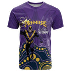 NRL Melbourne Rugby Custom T Shirt Premiers Trophy Ride The Storm - Aussie Hoodie