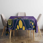 NRL Melbourne Rugby Custom Tablecloth Premiers Trophy Ride The Storm - Aussie Hoodie