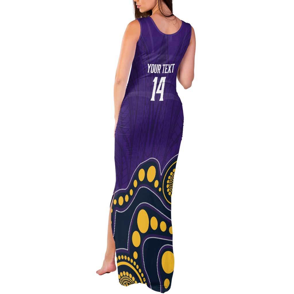 NRL Melbourne Rugby Custom Tank Maxi Dress Premiers Trophy Ride The Storm - Aussie Hoodie