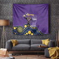 NRL Melbourne Rugby Custom Tapestry Premiers Trophy Ride The Storm - Aussie Hoodie