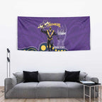 NRL Melbourne Rugby Custom Tapestry Premiers Trophy Ride The Storm - Aussie Hoodie