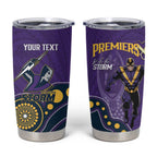 NRL Melbourne Rugby Custom Tumbler Cup Premiers Trophy Ride The Storm - Aussie Hoodie