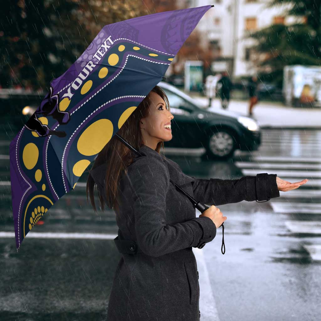 NRL Melbourne Rugby Custom Umbrella Premiers Trophy Ride The Storm - Aussie Hoodie