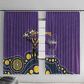 NRL Melbourne Rugby Custom Window Curtain Premiers Trophy Ride The Storm - Aussie Hoodie
