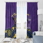 NRL Melbourne Rugby Custom Window Curtain Premiers Trophy Ride The Storm - Aussie Hoodie