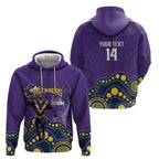 NRL Melbourne Rugby Custom Zip Hoodie Premiers Trophy Ride The Storm - Aussie Hoodie