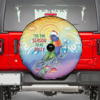 Rainbow Lorikeets Australia Christmas Spare Tire Cover Eucalyptus Blossoms Aboriginal Art