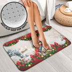 Personalised Kookaburra Australia Christmas Bathroom Set Kooka-la-la-la-la Xmas Bows
