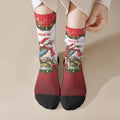Personalised Kookaburra Australia Christmas Crew Socks Kooka-la-la-la-la Xmas Bows