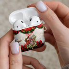 Personalised Koala Australia Christmas AirPods Case Koa-la-la-la-la Xmas Bows