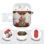 Personalised Koala Australia Christmas AirPods Case Koa-la-la-la-la Xmas Bows