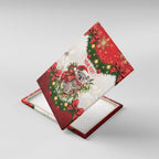 Personalised Koala Australia Christmas Canvas Wall Art Koa-la-la-la-la Xmas Bows