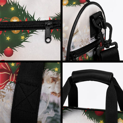 Personalised Koala Australia Christmas Duffle Bag Koa-la-la-la-la Xmas Bows