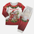 Personalised Koala Australia Christmas Pajama Set Koa-la-la-la-la Xmas Bows