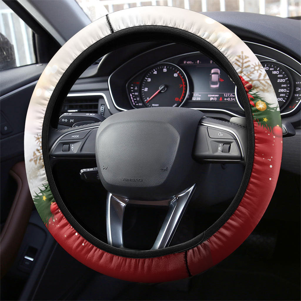 Koala Australia Christmas Steering Wheel Cover Koa-la-la-la-la Xmas Bows