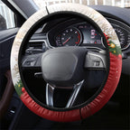 Koala Australia Christmas Steering Wheel Cover Koa-la-la-la-la Xmas Bows