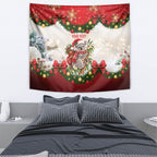 Personalised Koala Australia Christmas Tapestry Koa-la-la-la-la Xmas Bows