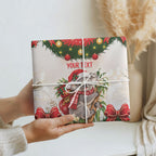 Personalised Koala Australia Christmas Wrapping Paper Koa-la-la-la-la Xmas Bows