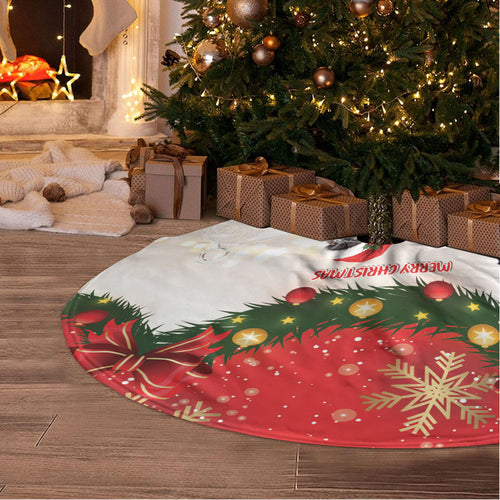 Emu Australia Christmas Tree Skirt Merry Xmas Bows