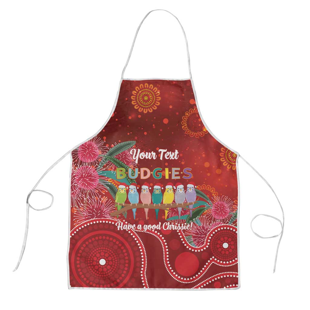 Australia Budgerigar Christmas Personalised Apron Budgies Hakea Have A Good Chrissie - Aussie Hoodie