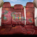 Australia Budgerigar Christmas Personalised Back Car Seat Cover Budgies Hakea Have A Good Chrissie - Aussie Hoodie