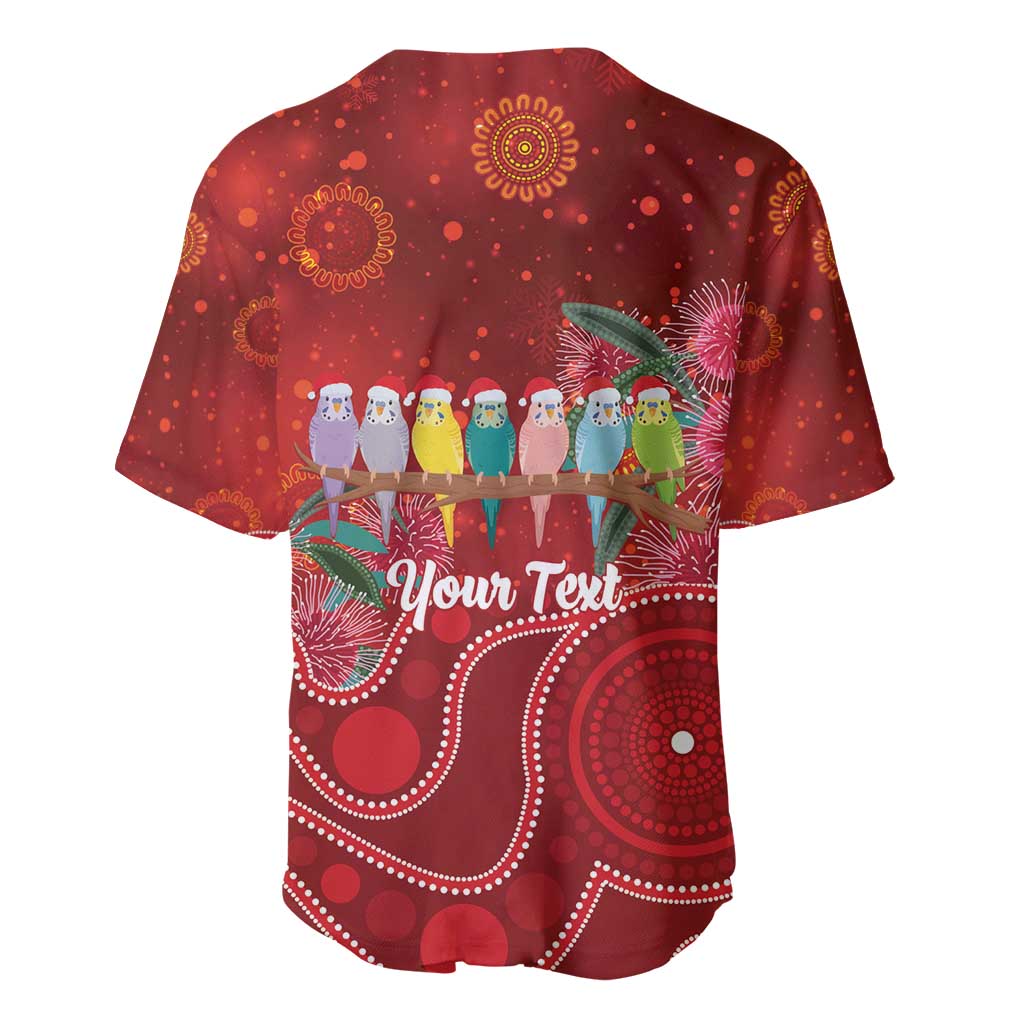 Australia Budgerigar Christmas Personalised Baseball Jersey Budgies Hakea Have A Good Chrissie - Aussie Hoodie